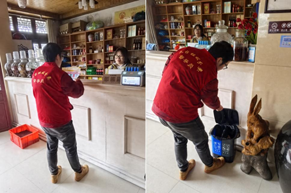 寒冬中的环保热潮：石梁镇垃圾分类入户宣传，让绿色生活深入千家万户