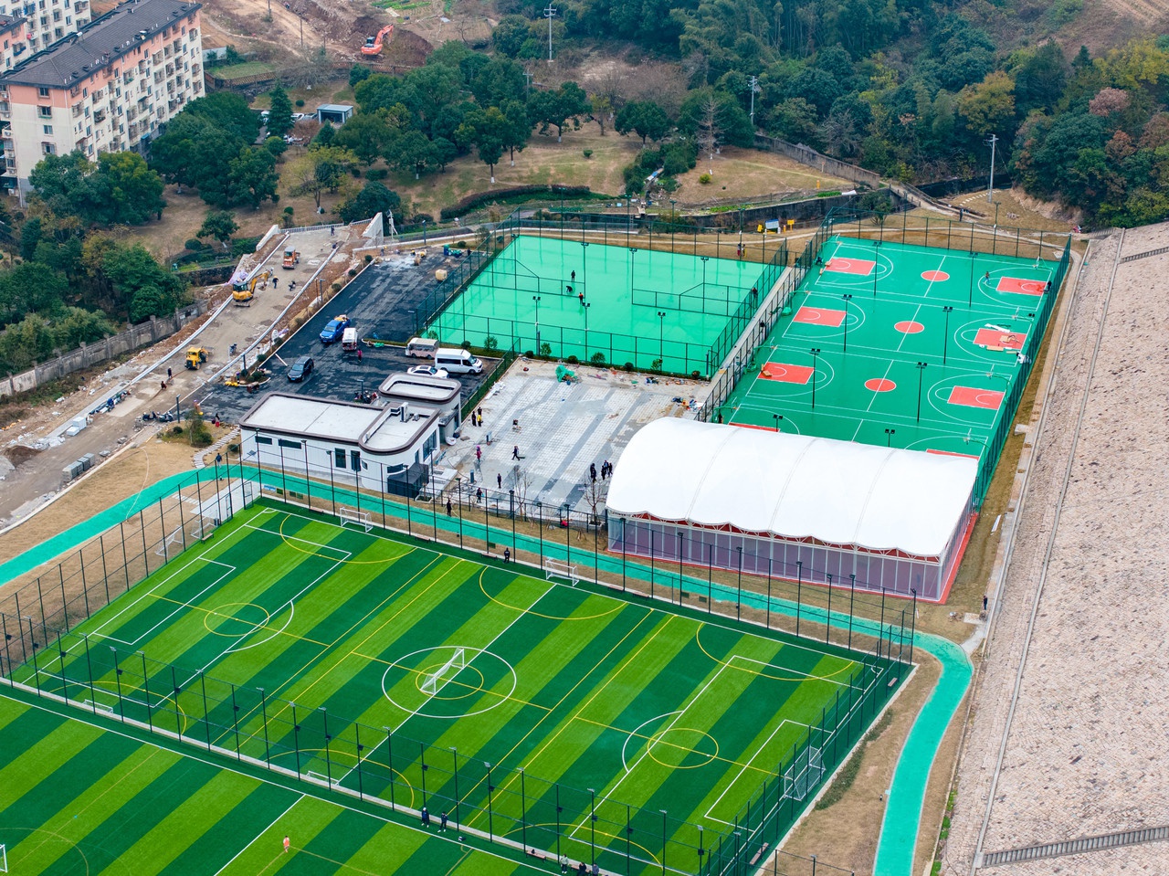 元旦新气象！定海五山水利馆、运动公园、文昌阁三大新地标即将震撼开放，市民休闲新选择  第2张