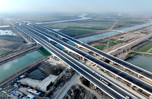 东青高速公路四改八扩建工程：2022年全线施工，新技术助力提速建设  第3张