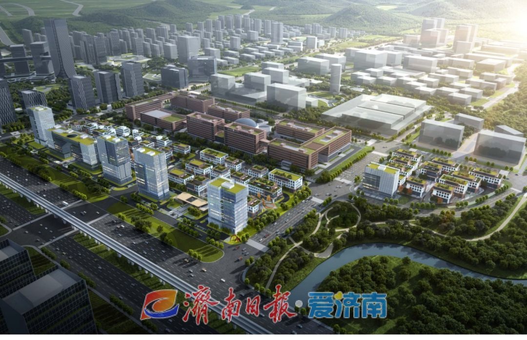 济南高新区携手济南城市建设集团，8家企业强势入驻中国科学院科创城数字科技产业园  第1张