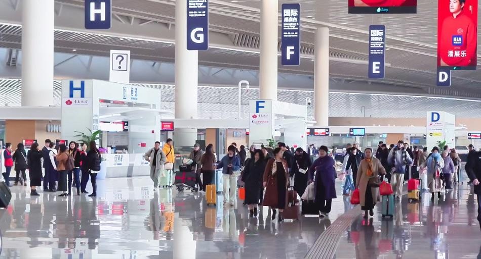 青岛胶东国际机场与山东航空联手打造4条空中快线，旅客享受全流程一站式服务  第3张