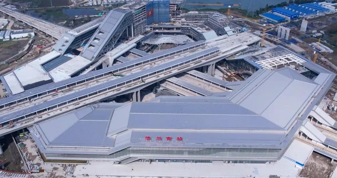 沪苏湖高铁进入联调联试最后阶段，沿线新建站点进展如何？一起来看  第4张