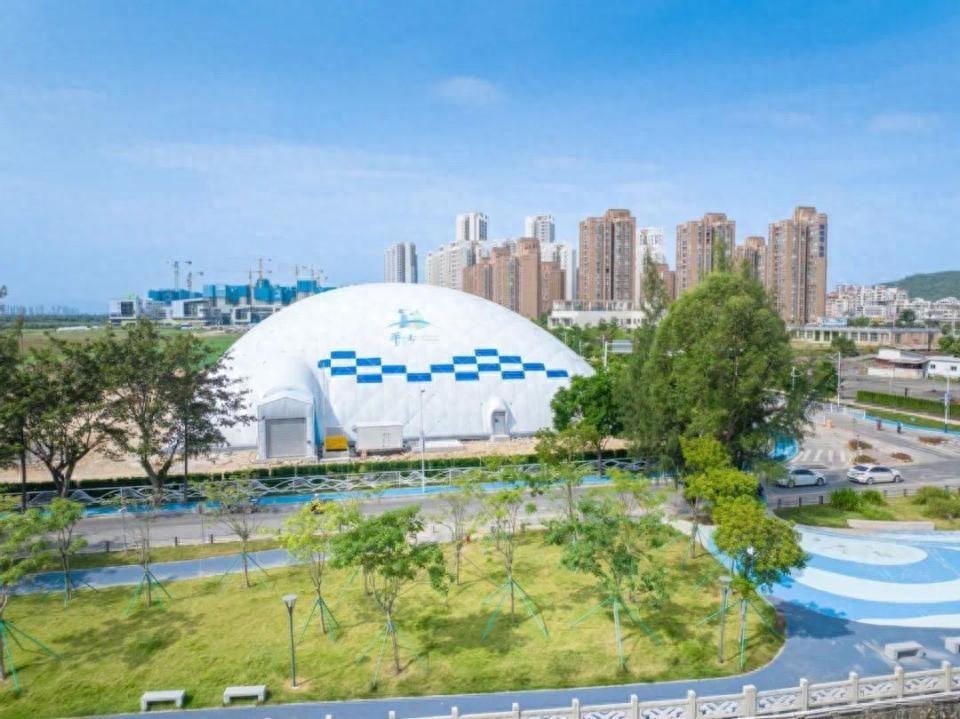 珠海首个气膜运动馆即将投入运营，快来体验吧  第1张