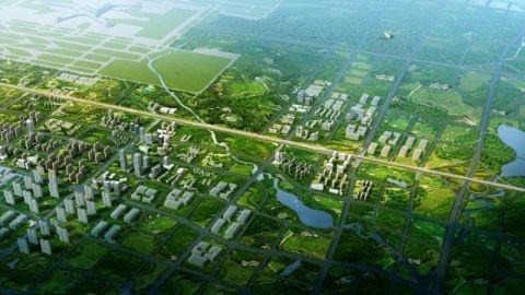 4.53 公里！机场城际快速干道建设如火如荼，预计年前完成 600 米承台和墩柱施工  第4张