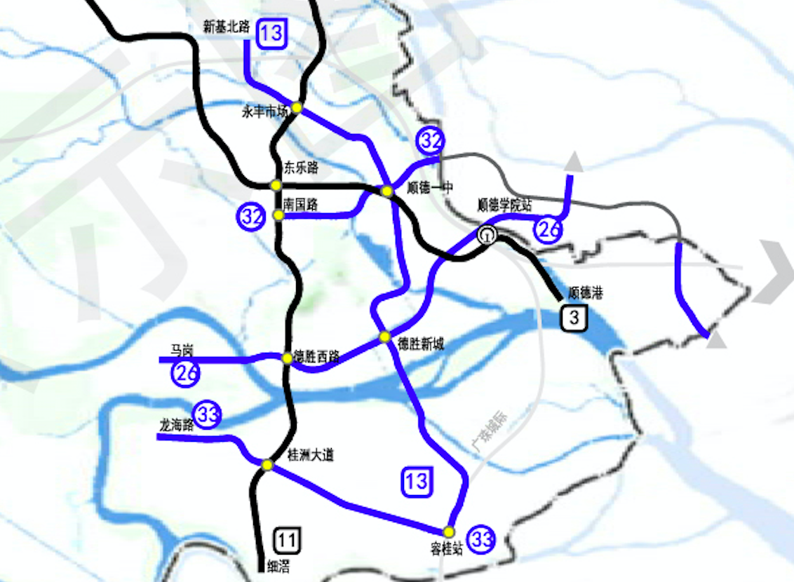 2035 年佛山轨道交通规划公示！未来出行将有大变化  第2张