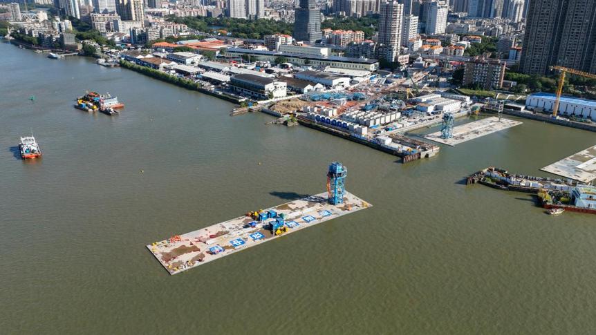重磅！广州如意坊放射线工程：3万吨沉管浮运出坞，2025年有望完工缩短通行时间  第4张