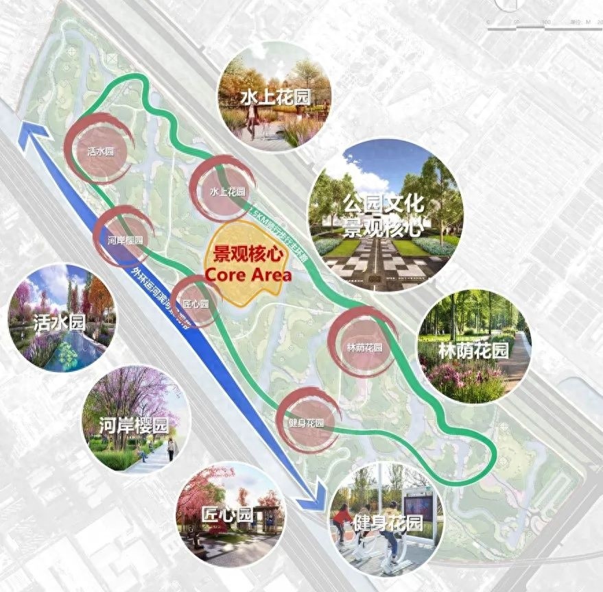 浦东新区加速推进环城生态公园带建设，22座环上公园即将惊艳亮相