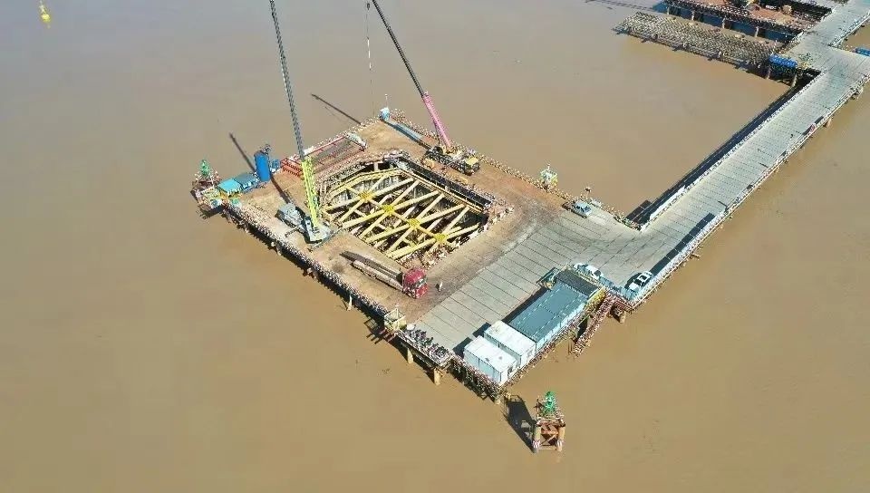 瑞湖高速飞云江1号桥主墩承台启动浇筑，长三角交通一体化再迈坚实一步  第3张