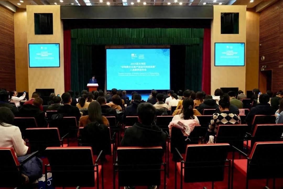 内蒙古非遗项目惊艳联合国发布会，马鬃绕线堆绣唐卡引领亚太非遗新风潮