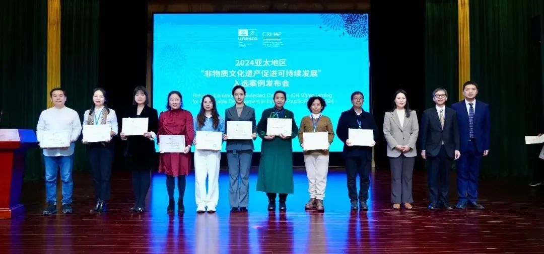 内蒙古非遗项目惊艳联合国发布会，马鬃绕线堆绣唐卡引领亚太非遗新风潮  第2张