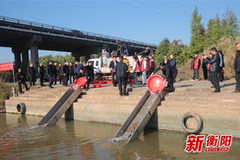蒸水河畔鱼跃人欢，12年人工增殖放流3260万尾，生态修复成效显著