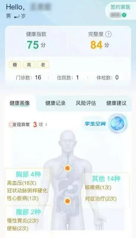 数字化医疗新突破：徐汇区居民健康画像，一览无余的立体健康管理  第3张