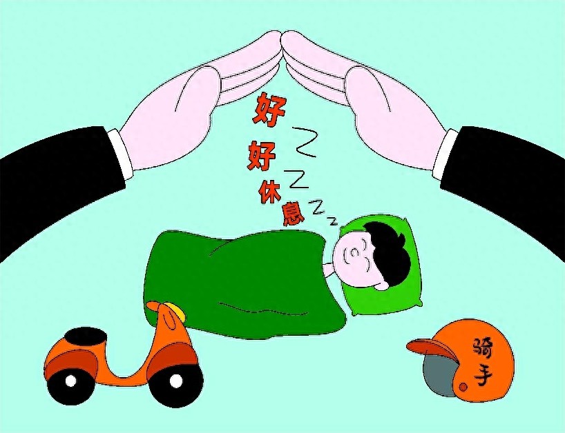 外卖骑手强制下线休息：1500万人的健康与安全谁来守护？  第1张