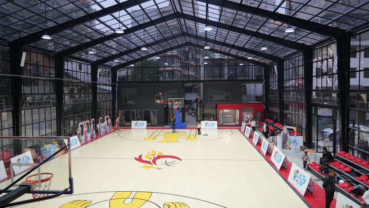 贵阳市第五篮球场焕新归来！约上球友，体验历史与现代的完美融合  第3张