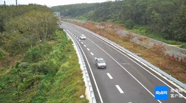 琼海市率先实现镇镇通高速，G9812延长线通车，车程缩短至20分钟