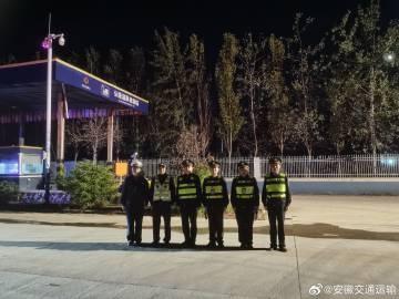 淮南市交通执法支队连续开展夜间治超执法行动，坚决打击违法超限超载运输行为  第1张