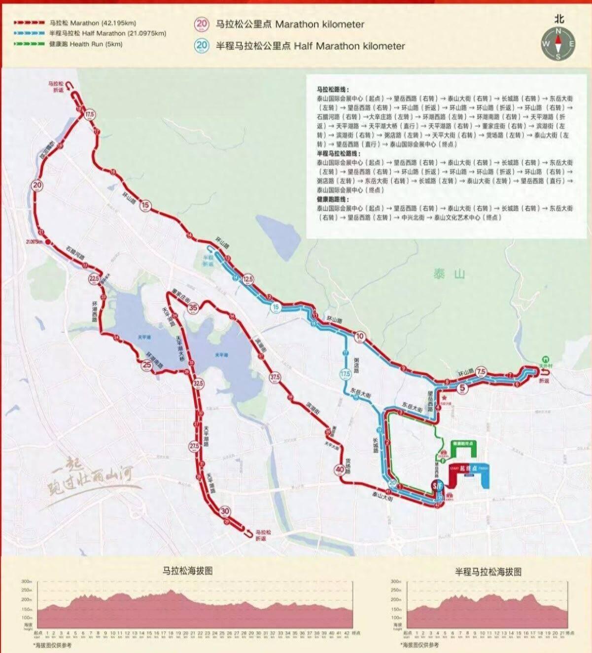 11 月 3 日，泰安马拉松赛来袭！交通管制路段全知道  第1张