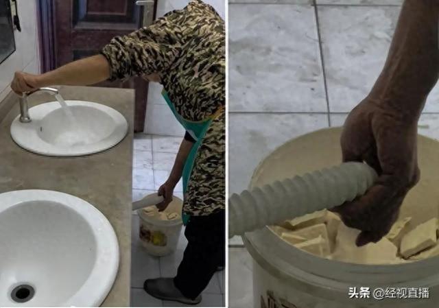 长沙太平街公厕惊现店员用下水管冲洗臭豆腐原材料，你还敢吃吗？  第1张