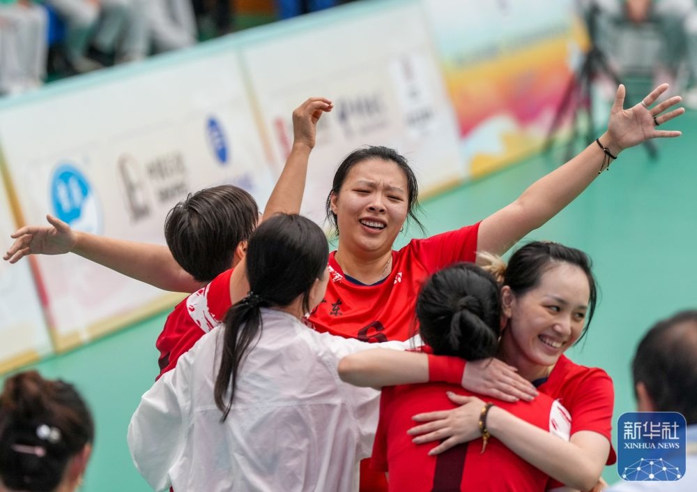 全国少数民族运动会毽球决赛：广东队双线作战，女子夺冠男子惜败，广西队表现抢眼  第11张