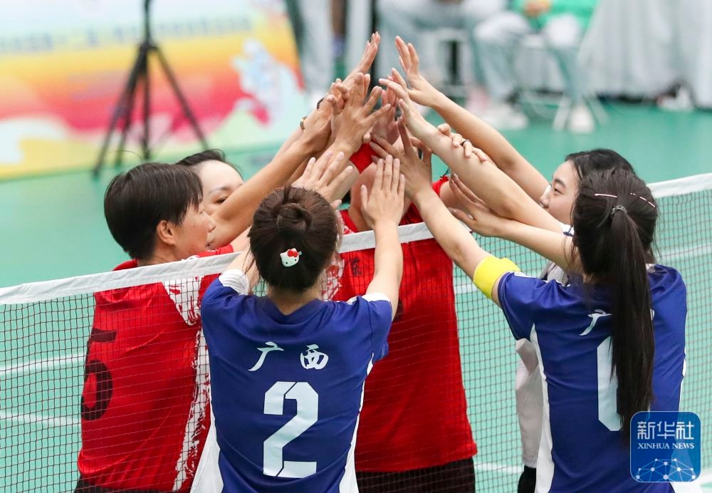 全国少数民族运动会毽球决赛：广东队双线作战，女子夺冠男子惜败，广西队表现抢眼  第8张