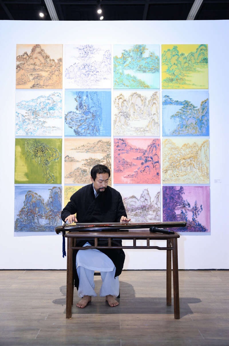 周青双展灵山仗境方生惊艳开幕，40年山水创作与自然灵感交织，艺术界热议不断  第2张