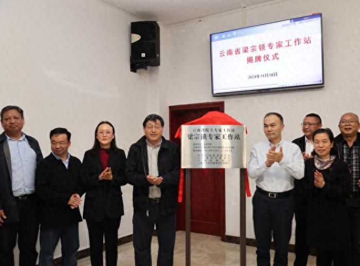 文山学院院士专家工作站揭牌，助力三七大健康产业迈向新高峰  第1张