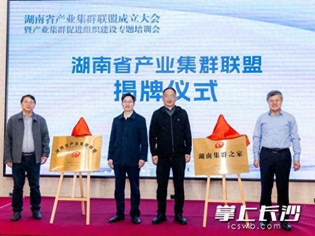 湖南省产业集群联盟成立，200位专家齐聚长沙，探索高效协同发展新模式  第1张
