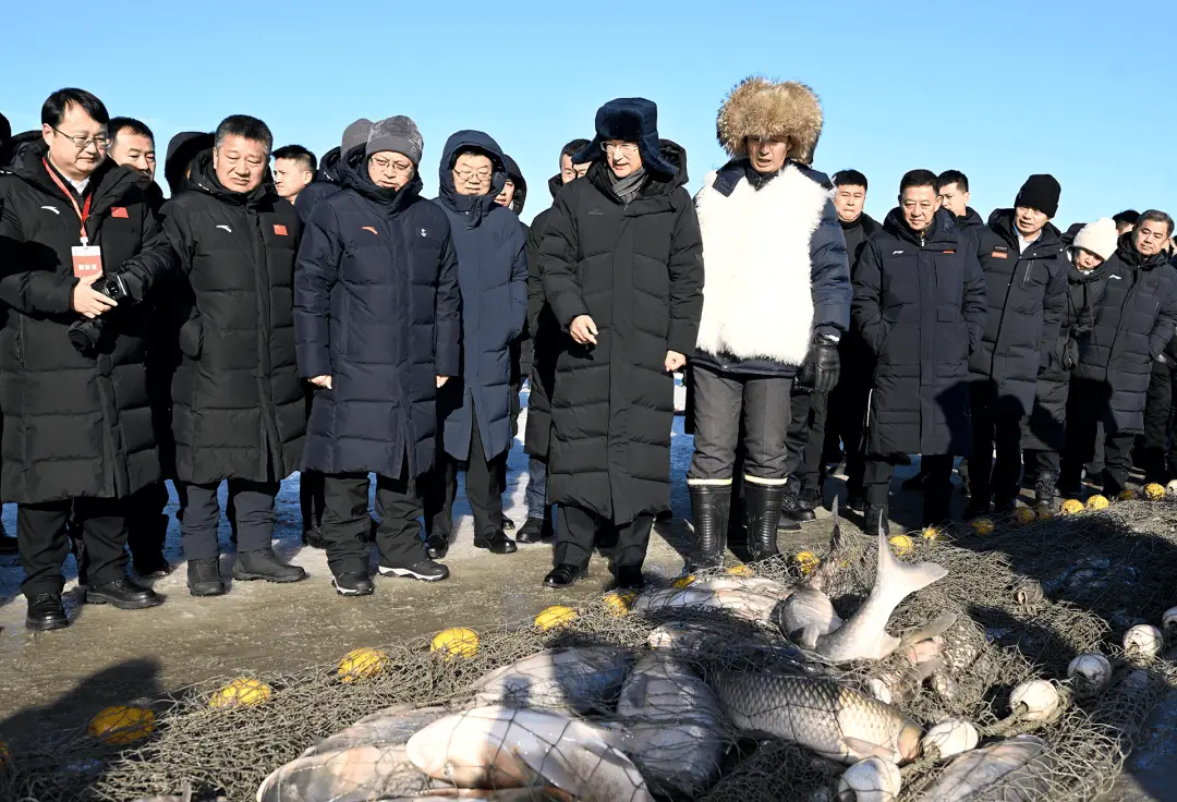 吉林查干湖第23届冰雪渔猎文化旅游节盛大开幕，银装素裹中见证年年有余的壮丽冬捕  第2张