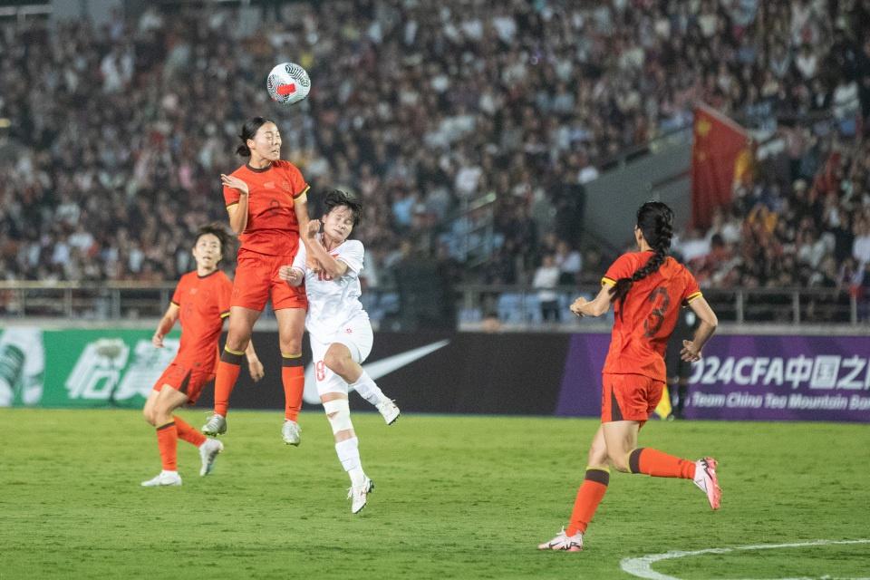 2024CFA 中国之队永川国际女足锦标赛：中国队 2 比 0 战胜越南队，精彩瞬间全回顾  第3张
