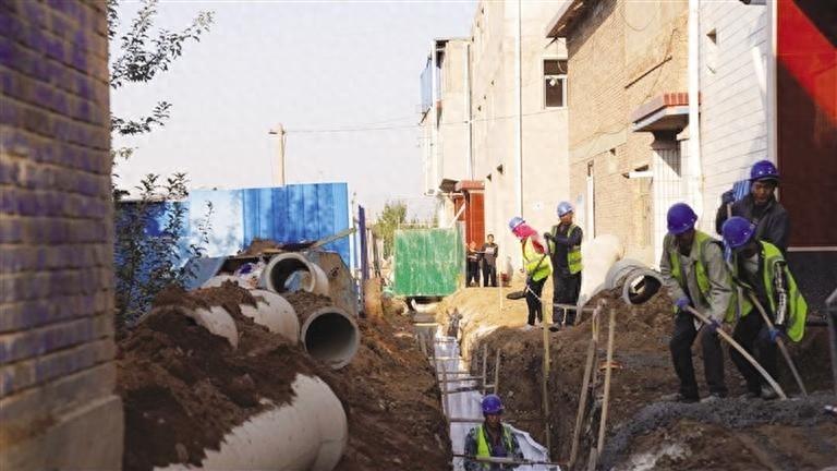 七里河区住建局开启雨污分流工程，解决村民心病  第1张