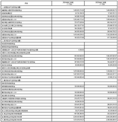 公司第三季度财务报告：真实、准确、完整，你想知道的都在这里  第8张