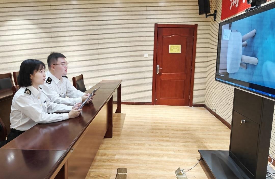 远程查检！菏泽海关助力企业出口，半年节省通关时间 12000 余小时  第1张