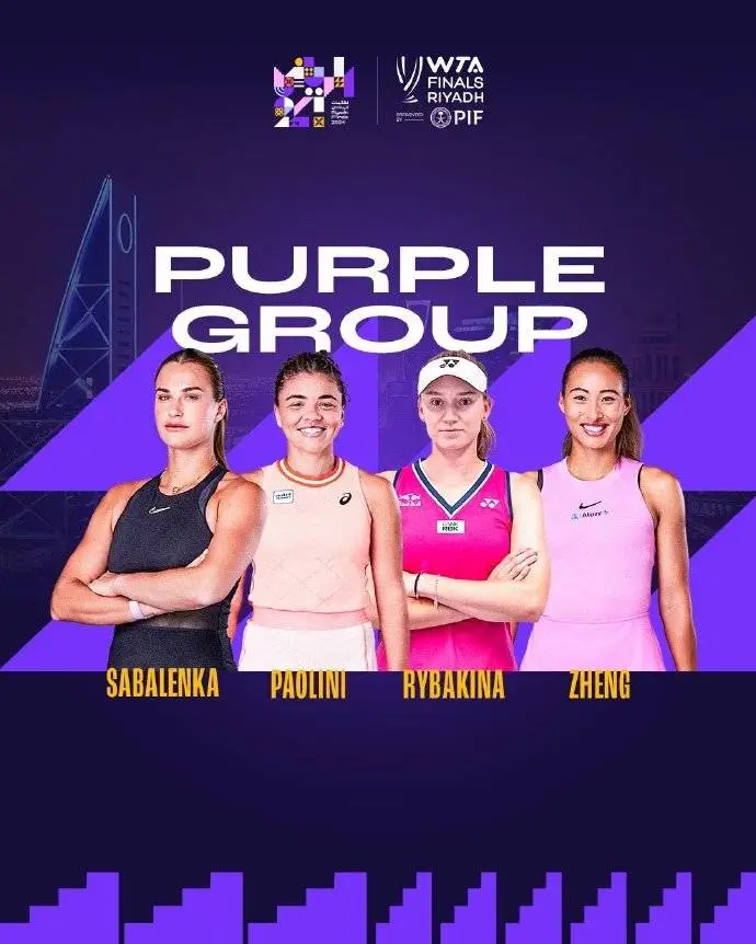 WTA 年终总决赛分组出炉！郑钦文面临严峻挑战，她能否创造奇迹？  第2张