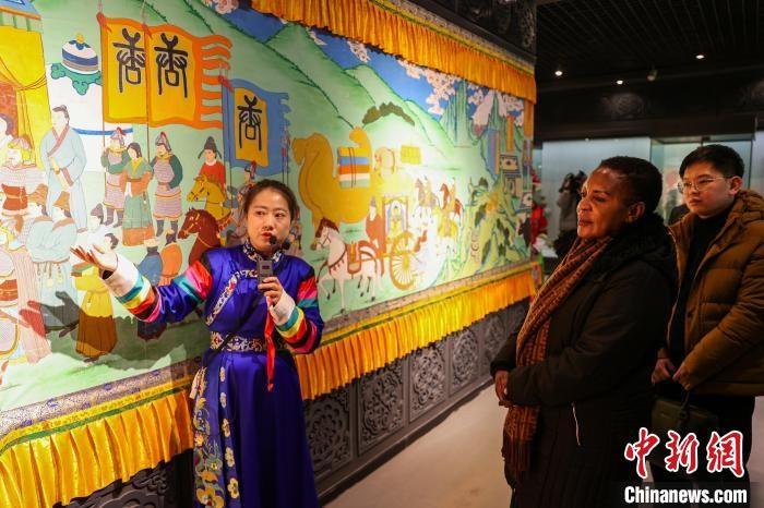 走进青海土族故土园，赞比亚代表团体验特色民俗文化  第6张