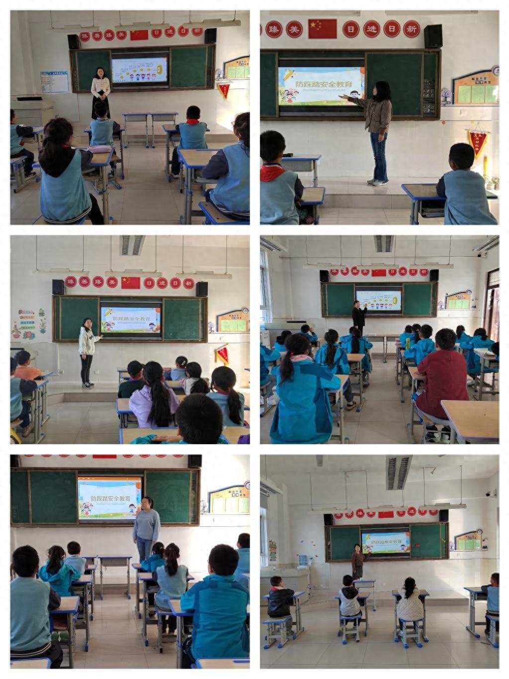 灞桥区岳家沟小学开展防踩踏安全疏散演练，保障师生安全  第1张