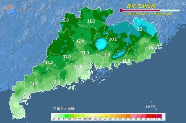 广东气温骤降，最低3.5℃！未来三天回暖，但流感风险仍高，12月冷空气五连击  第4张
