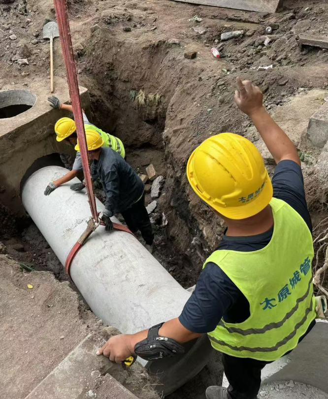 太原华峪路雨污分流改造完工，居民生活环境大提升  第1张