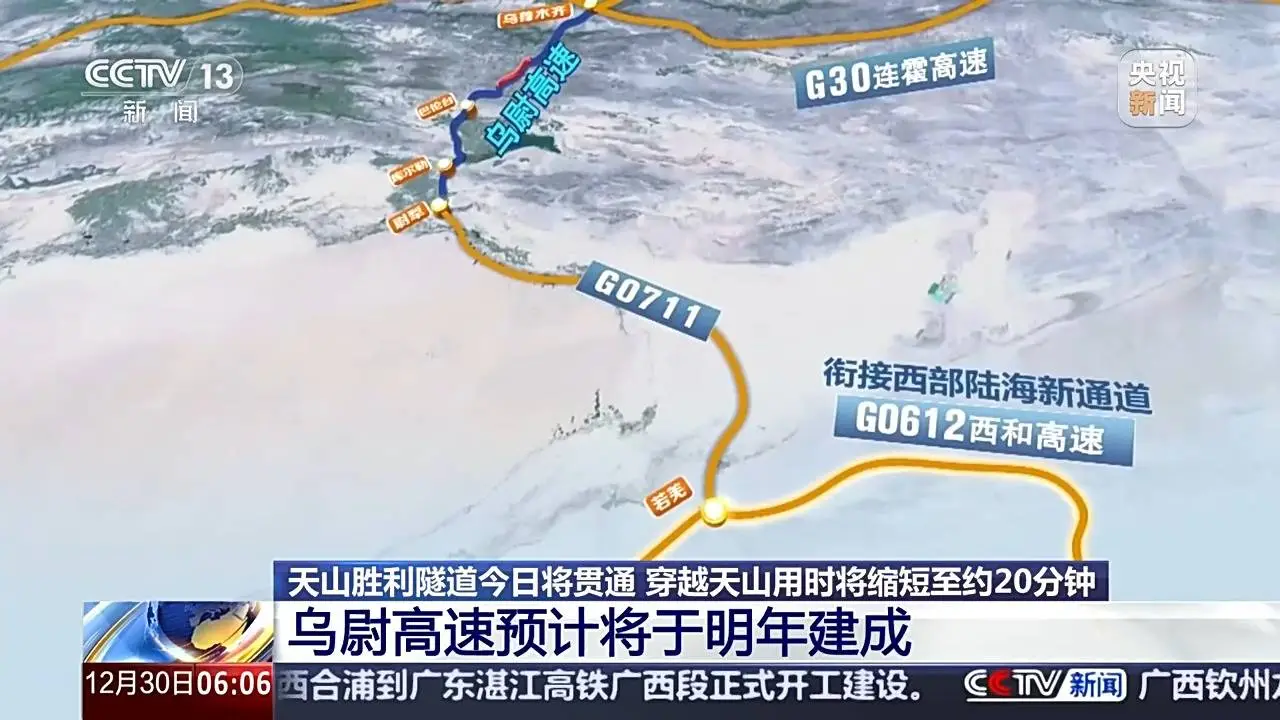 天山胜利隧道贯通！从3小时到20分钟，刷新世界最长高速公路隧道纪录  第6张