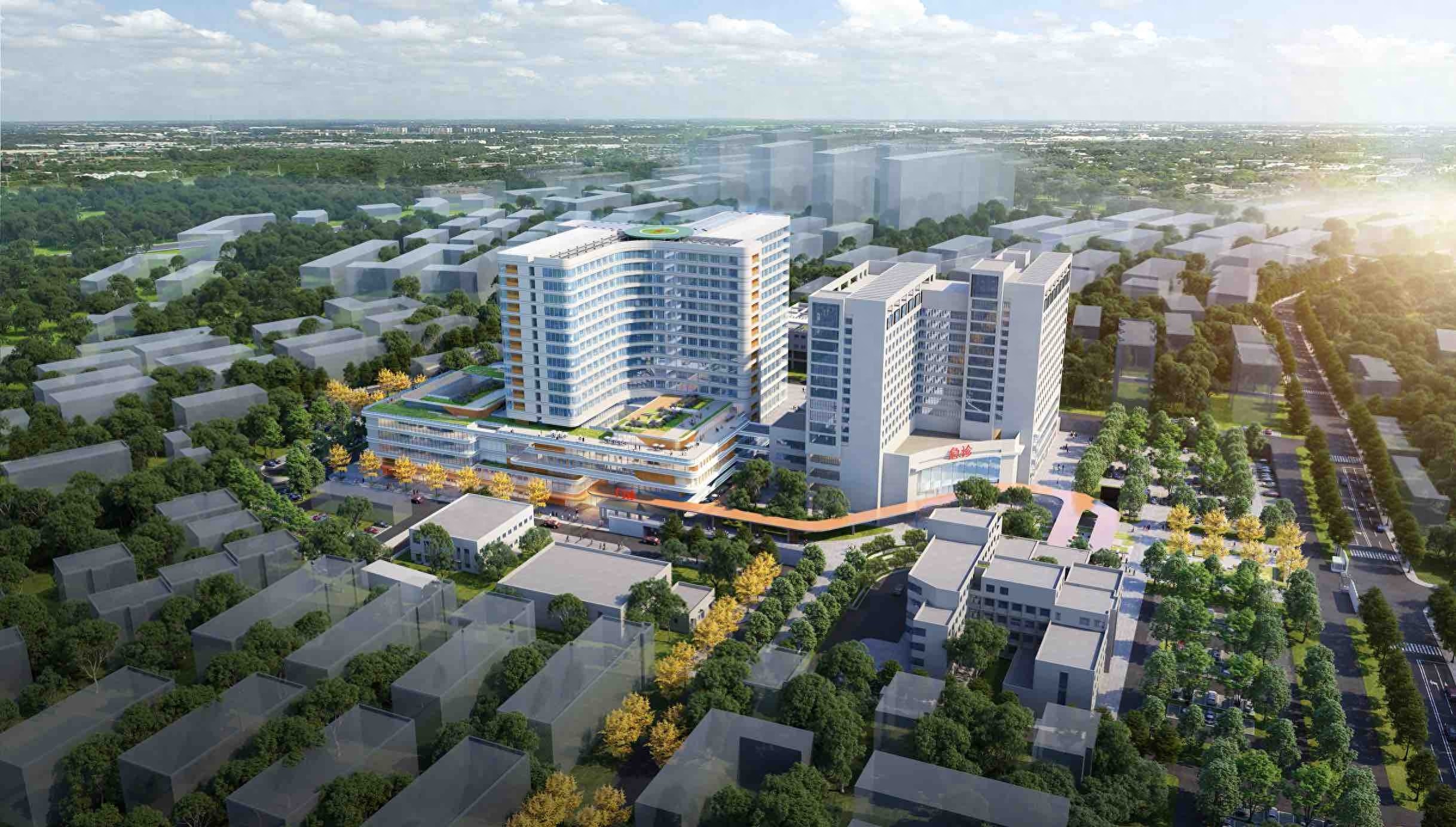 青岛中心医院二期改扩建项目启动，未来将打造一站式就医流程，床位增至1000张