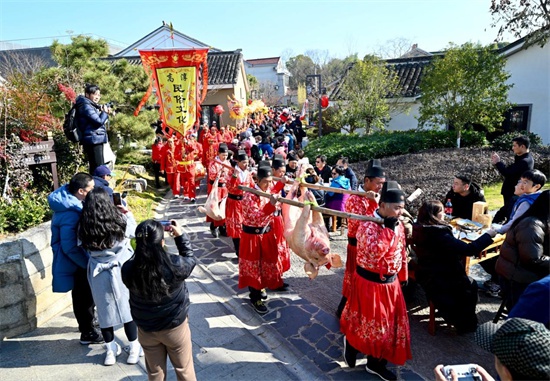 南京高淳慢城村宴：110桌长街宴，11道地道美食，提前感受浓浓年味  第2张