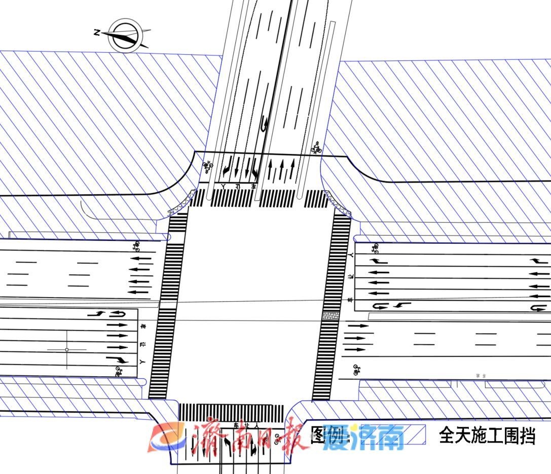 2025年济南凤凰黄河大桥南延工程全面启动，13个月施工期交通导改方案详解  第3张