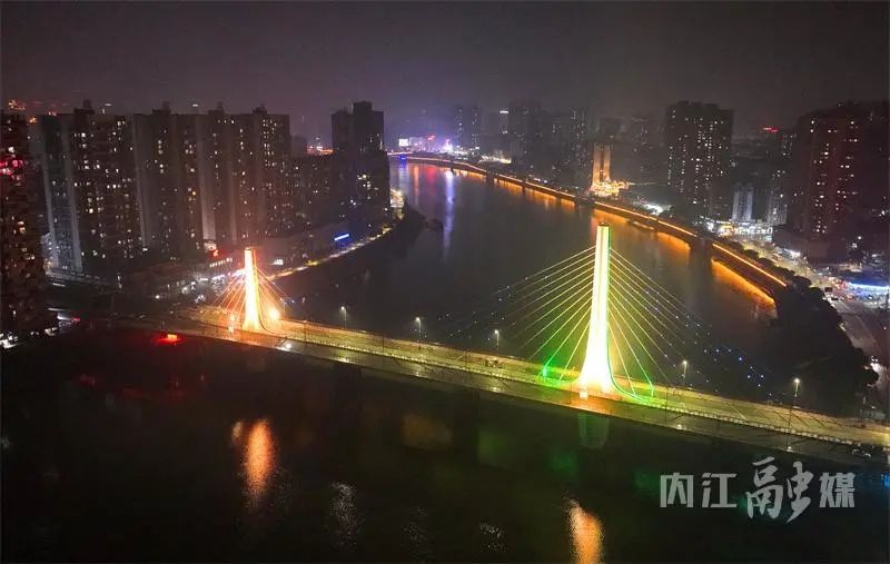内江麻柳坝大桥通车在即，一桥飞架沱江，连接两区，12月31日见证历史时刻  第6张