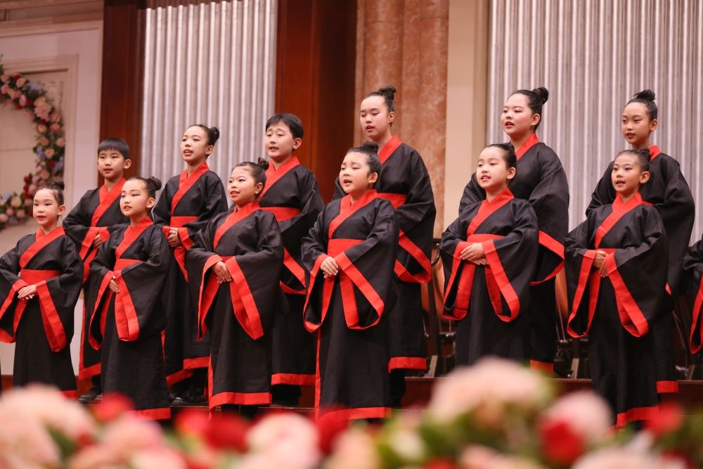 ‘乐’青春‘响’未来：天津少年音乐会奏响盛世乐章，唱响童真之声  第3张