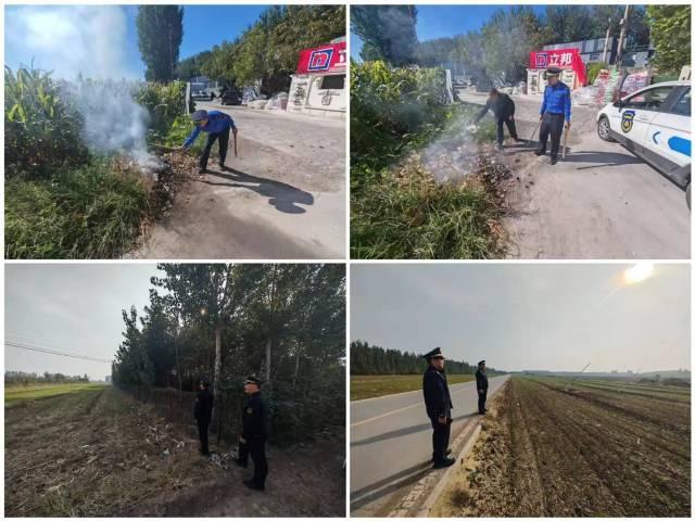 秋冬大气污染防治，槐荫区城管局腊山执法中队联合街道办事处城管科全面出击  第3张