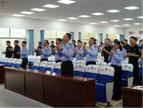 乳山市公安局开展体能测试和心理健康拓展活动，强警提质，提升队伍凝聚力  第4张