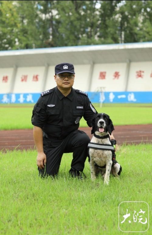 100 分！淮北警犬 summer 荣获全国警犬技术比赛血迹搜索科目三等奖  第3张