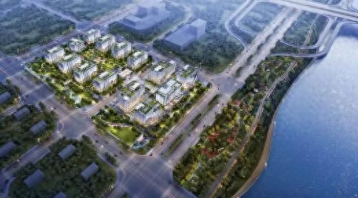 西咸新区民生项目建设迎新节点，奥卡广场首批 4 栋楼即将完工  第1张