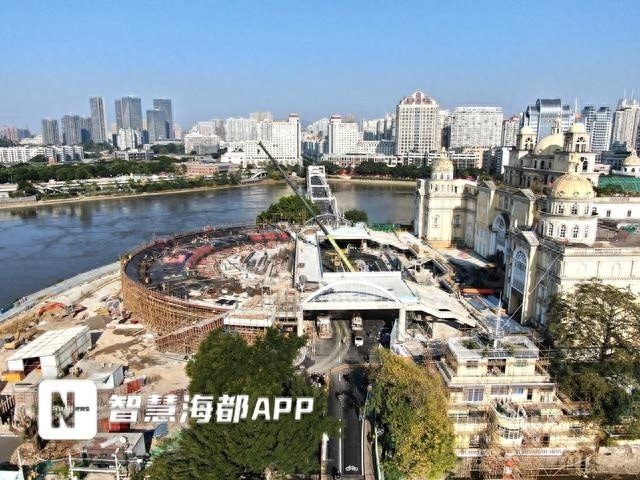 2025年1月1日解放大桥恢复通行，中洲岛改造带来全新出行体验