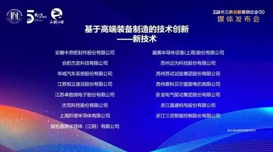 2024长三角创新案例企业TOP50榜单发布，这些企业如何引领中国经济新未来？  第2张