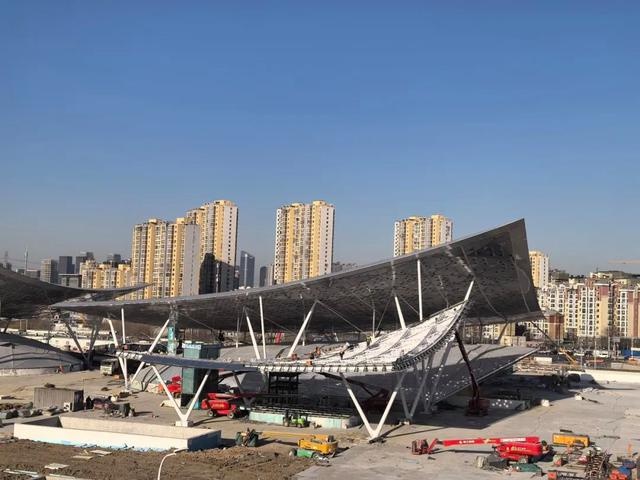 2024年北京城市副中心站综合交通枢纽主体工程基本完工，2025年投用，周边三条配套道路先期开放  第2张